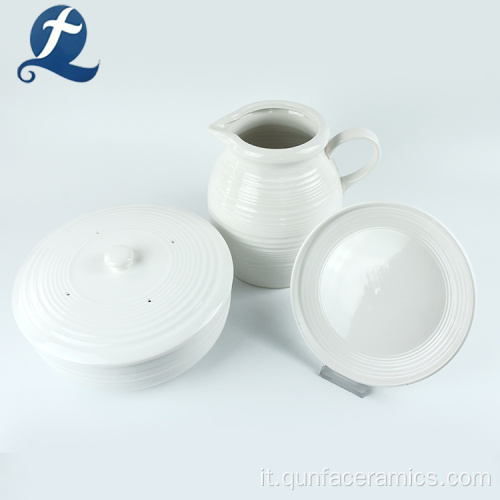 Cucina domestica Casseruola in ceramica Pentola in ceramica